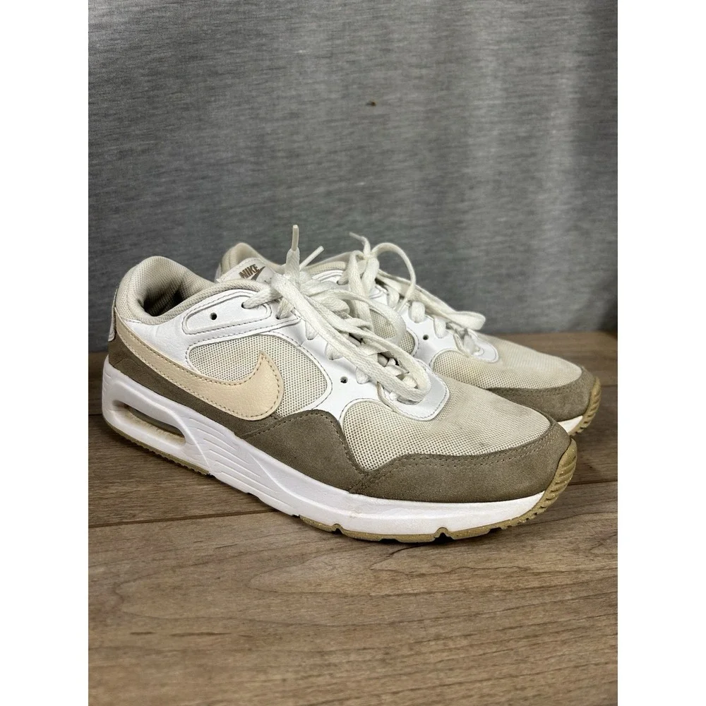 Nike Air Max SC White Sanddrift Khaki Men's 8.5 Sneakers HM6136-100